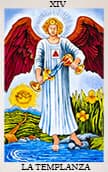 tarot del amor La temperanza