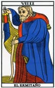 tarot de marsella El Ermitaño